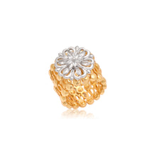 Convertible Floral Statement Ring-to-Pendant