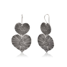 Radiant Heart Dual drop Earrings