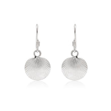 Radiant Shell Textured Drop Earrings