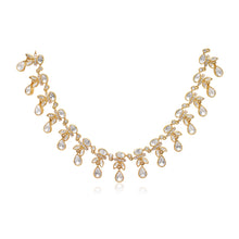 Lightweight Polki Drop Necklace Set